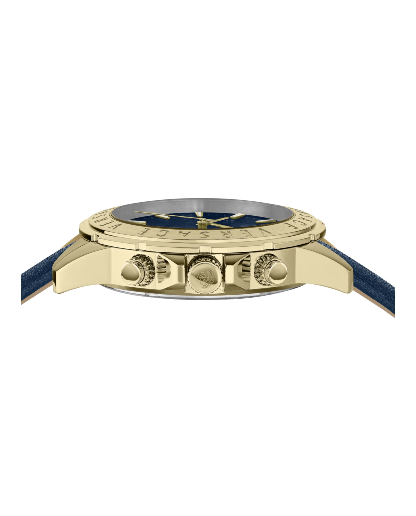 Chrono Signature Leather Watch