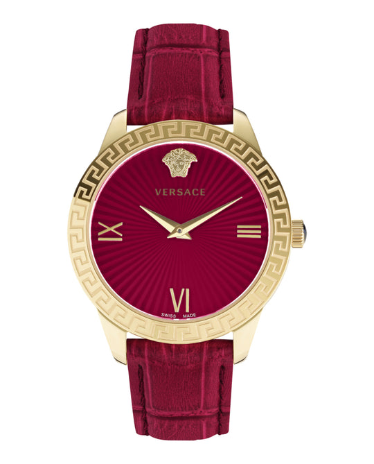 Greca Signature Lady Strap Watch