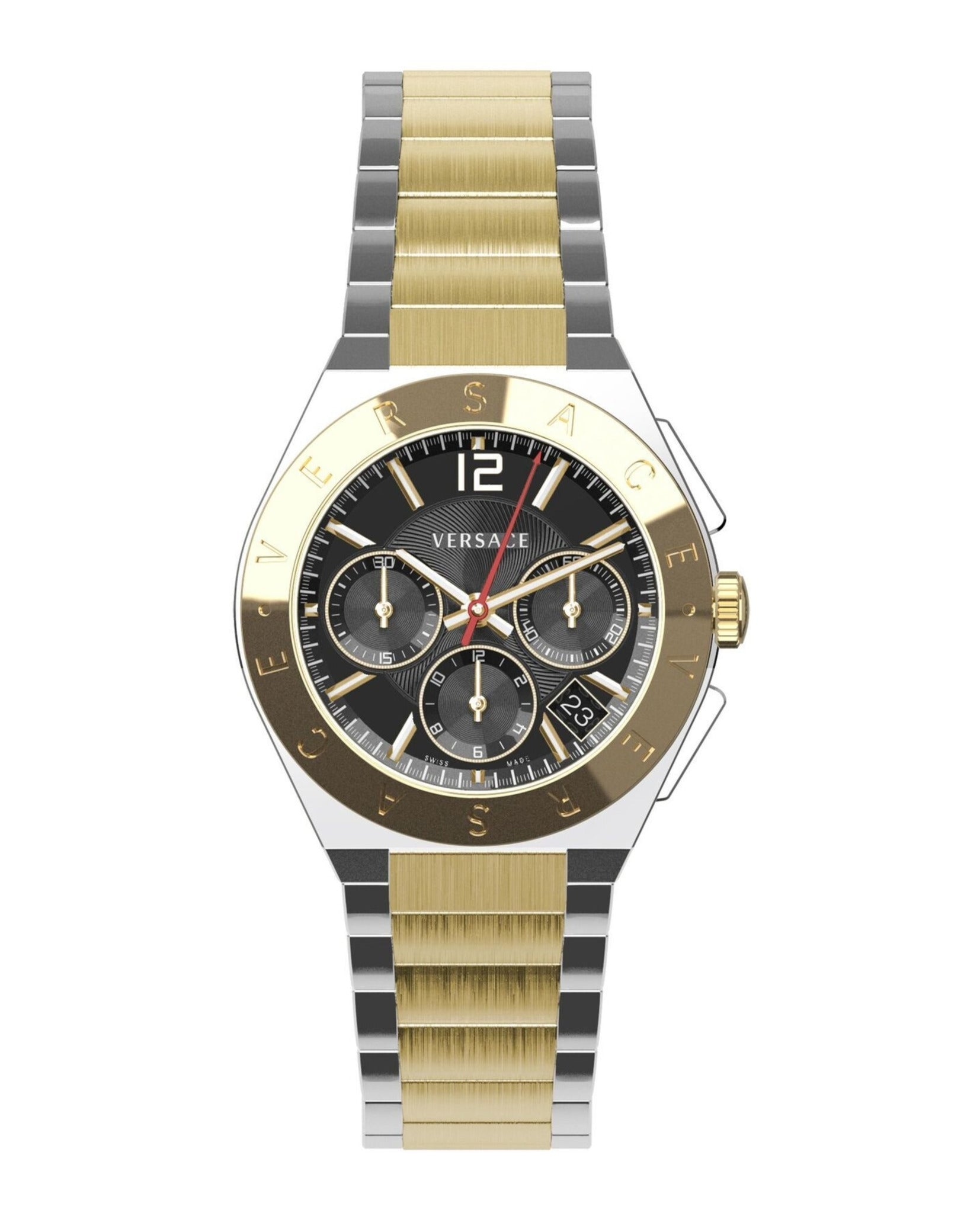Versace Landmark Round Watch