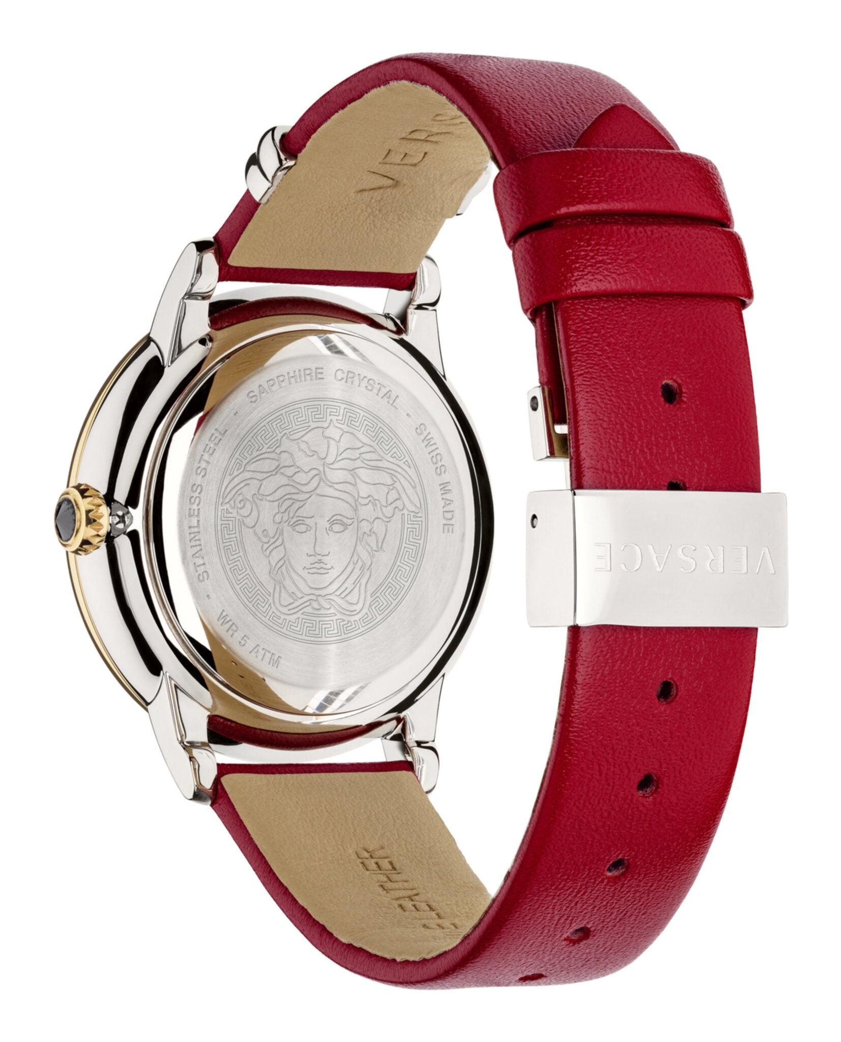 Medusa Icon Leather Watch