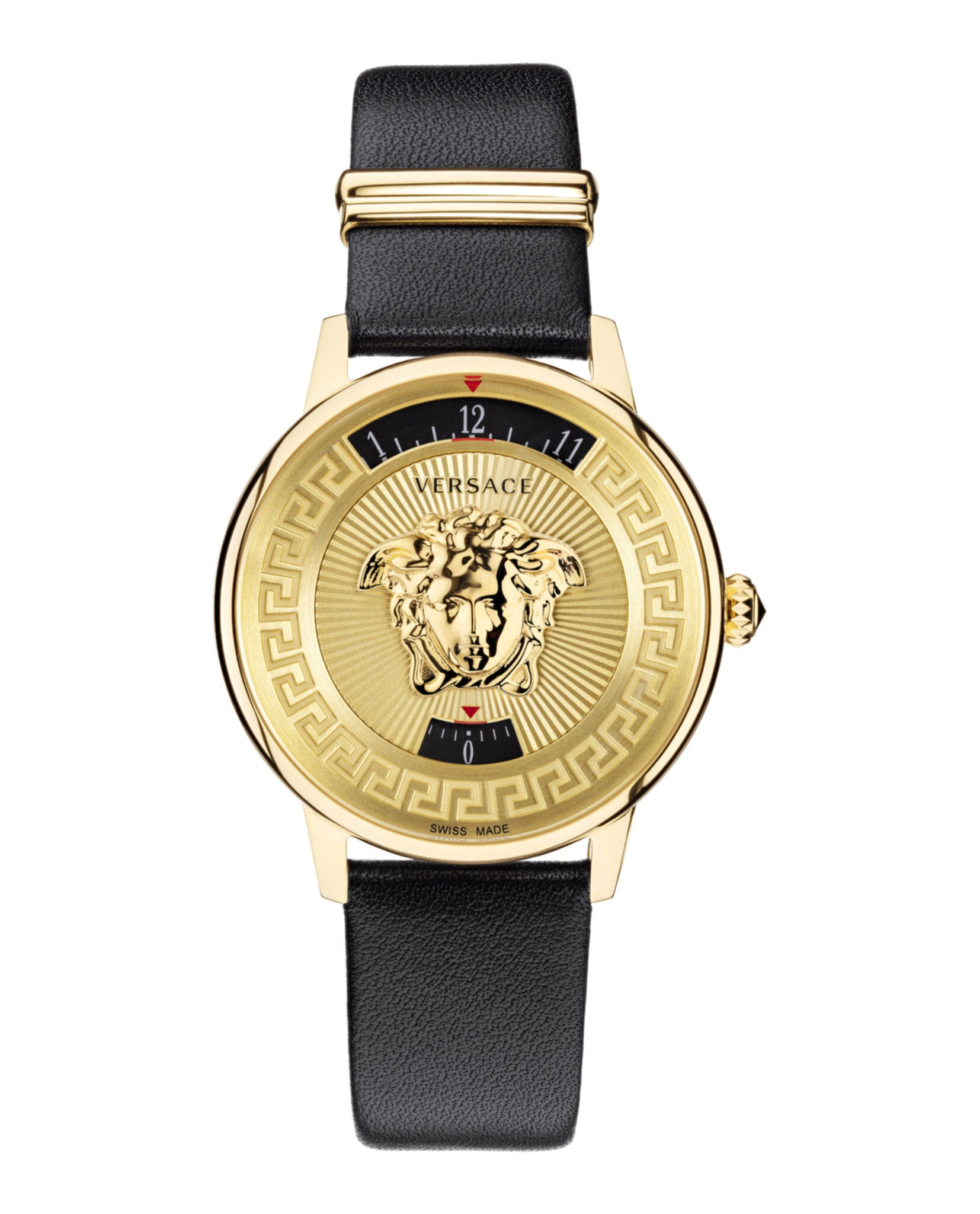 Medusa Icon Leather Watch