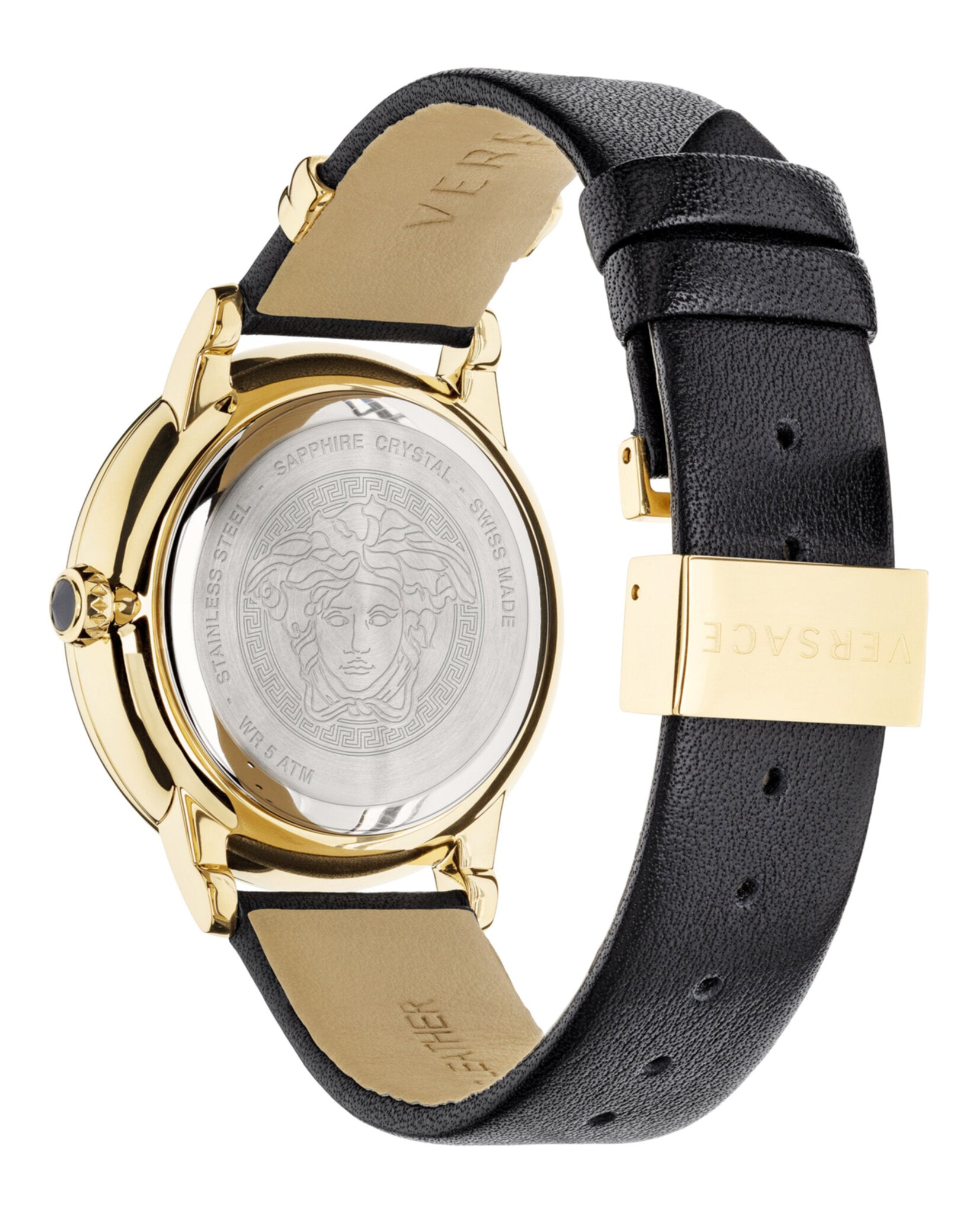 Medusa Icon Leather Watch