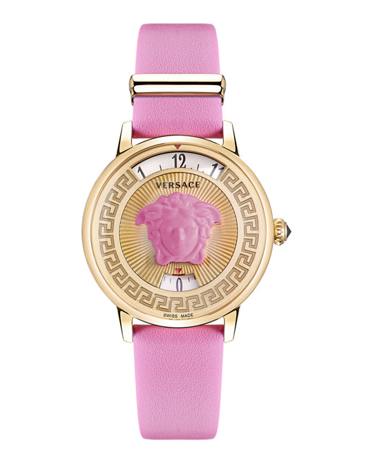 Medusa Icon Leather Watch