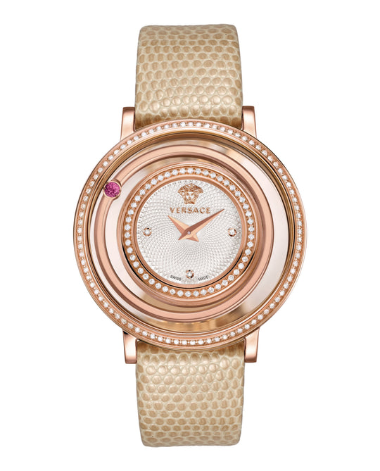 Venus Diamond Leather Watch