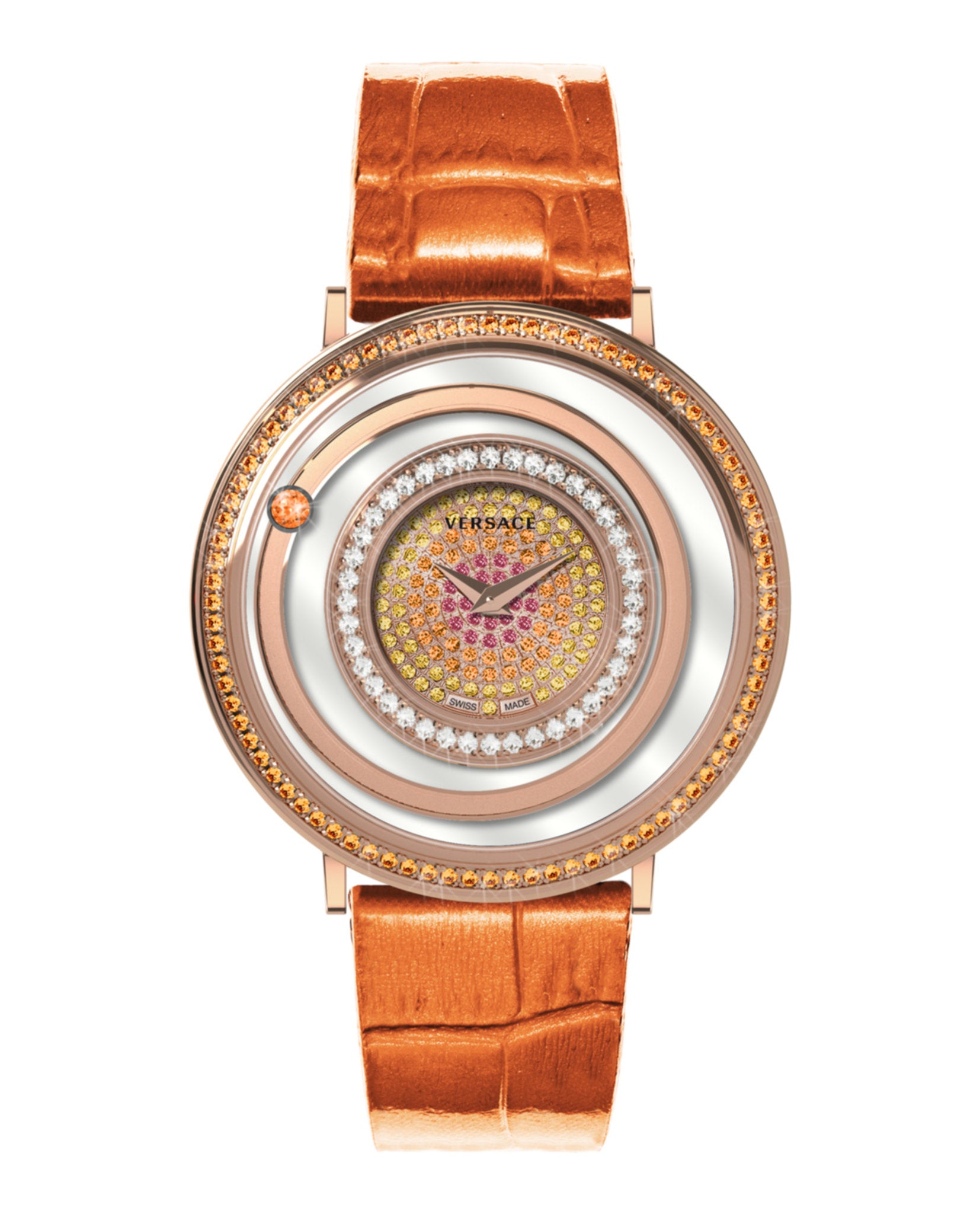 Venus Diamond Leather Watch