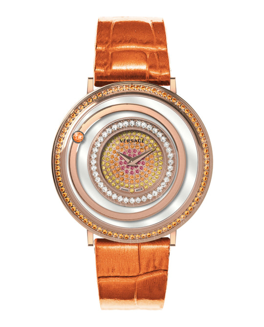 Venus Diamond Leather Watch
