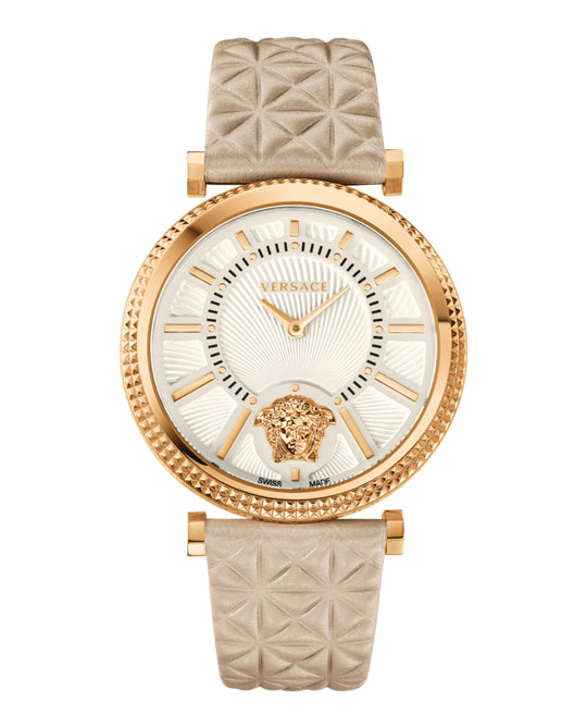 V-Helix Leather Watch
