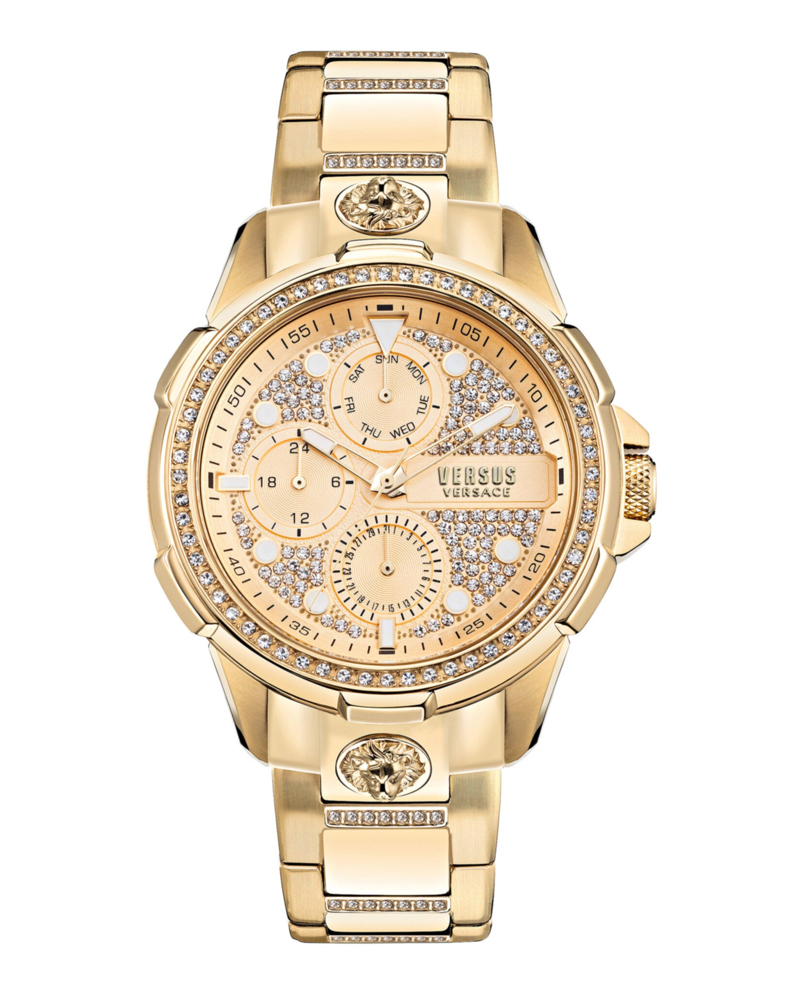 6E Arrondissement Crystal Multifunction Watch