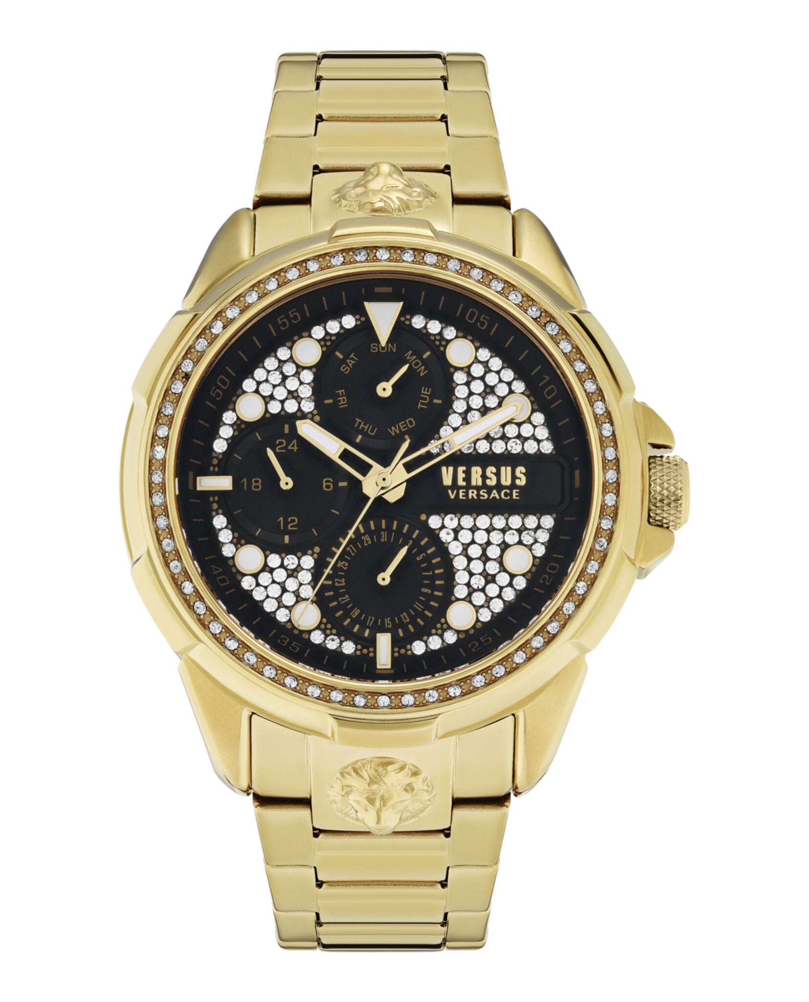 6E Arrondissement Crystal Multifunction Watch