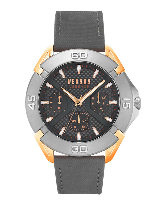 Rue Oberkampf Leather Watch