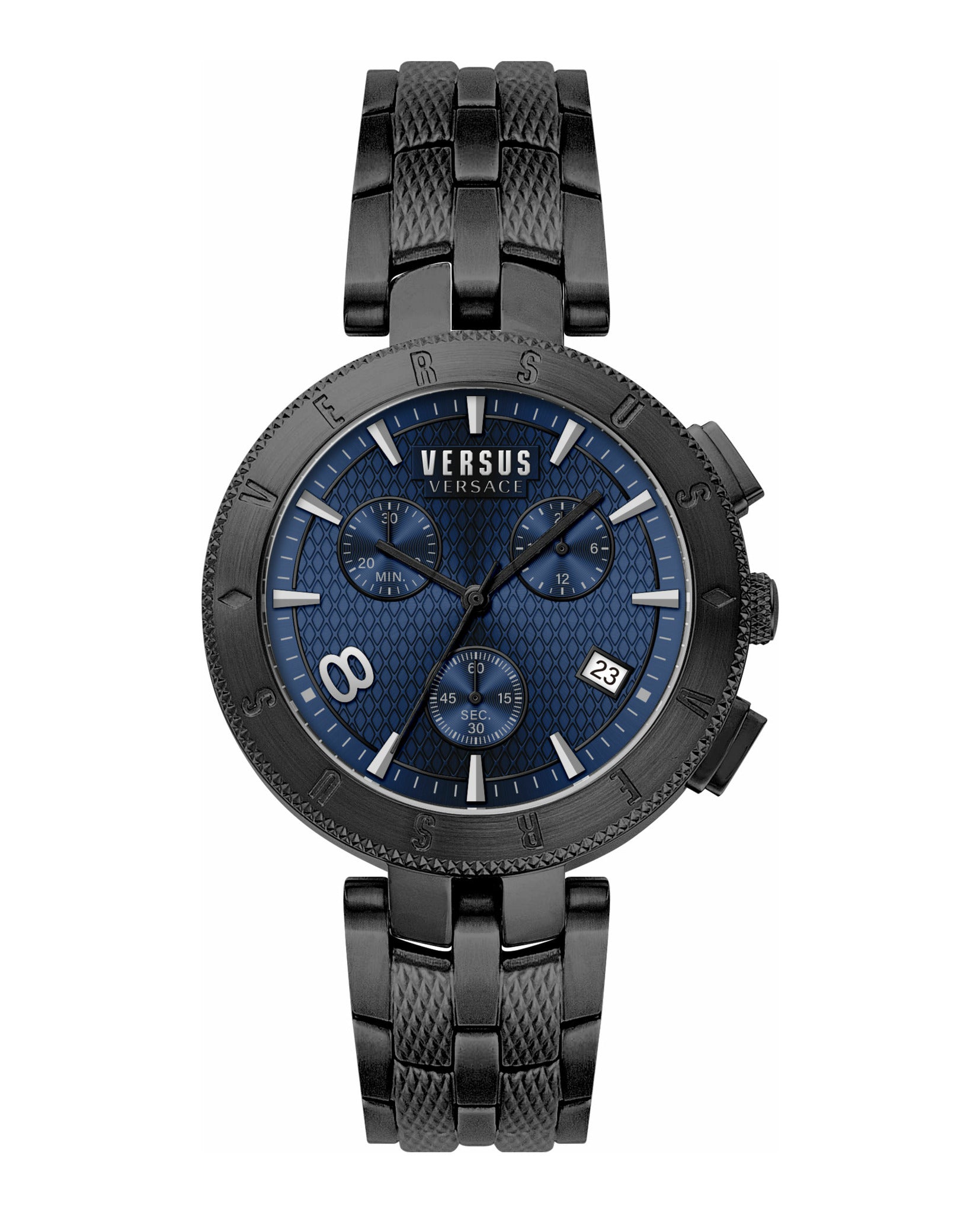 Logo Metal Chrono Watch