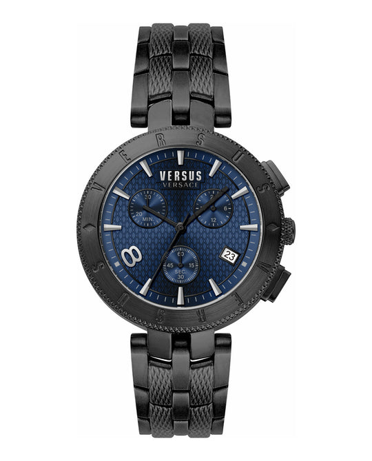 Logo Metal Chrono Watch