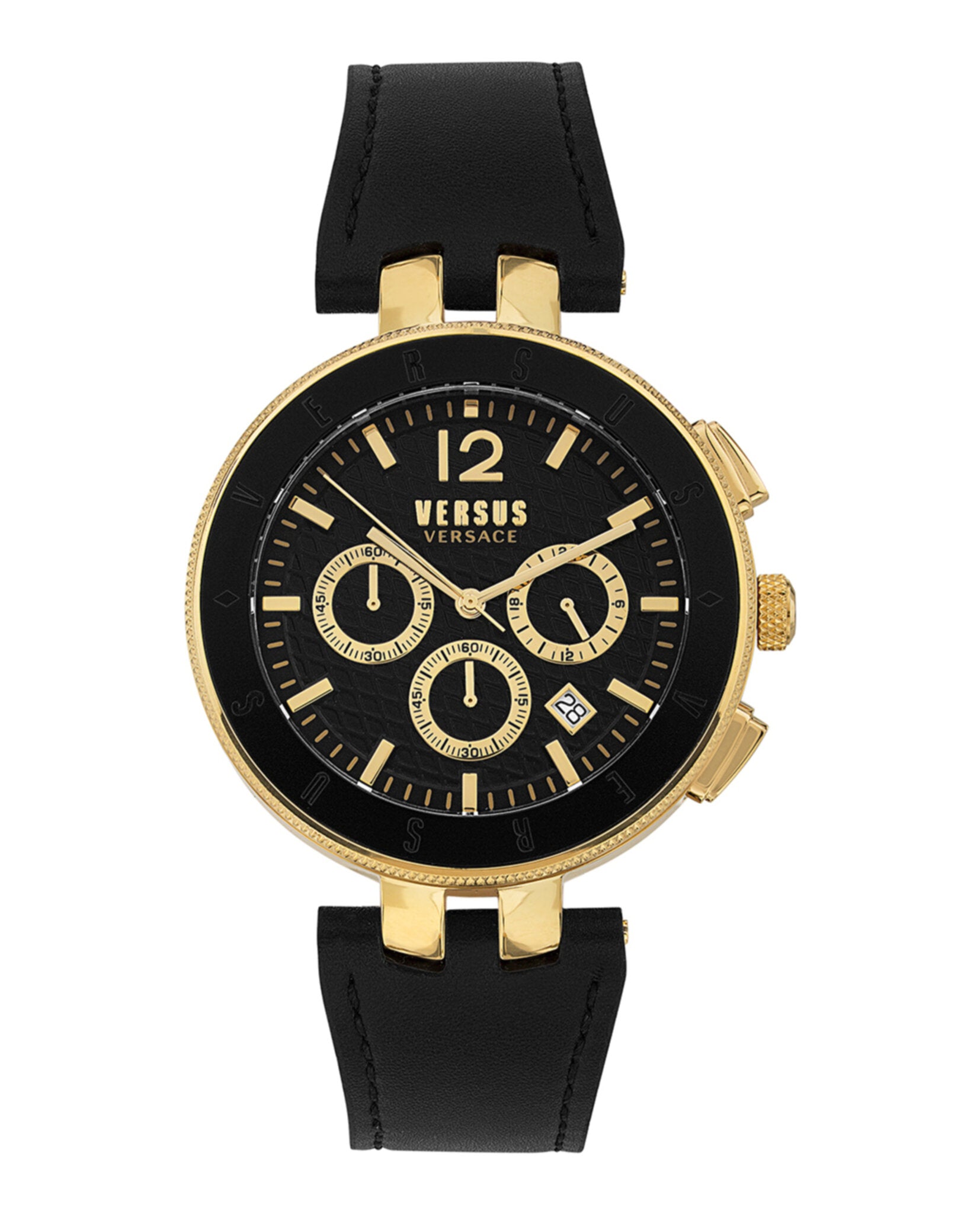 Logo Gent Chrono Strap Watch