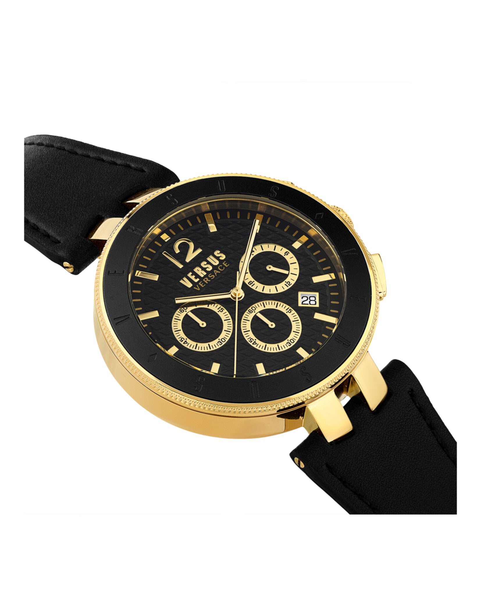 Logo Gent Chrono Strap Watch