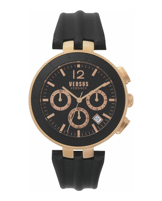 Logo Gent Chrono Strap Watch
