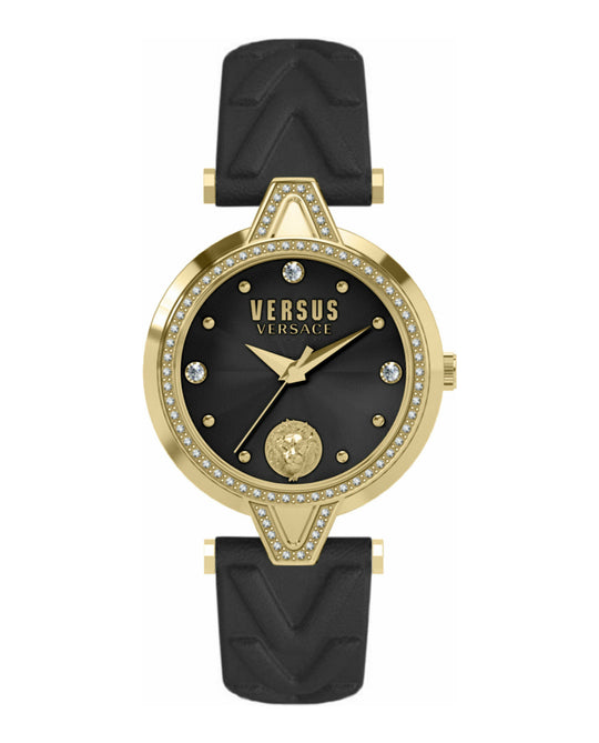V Versus Crystal Strap Watch