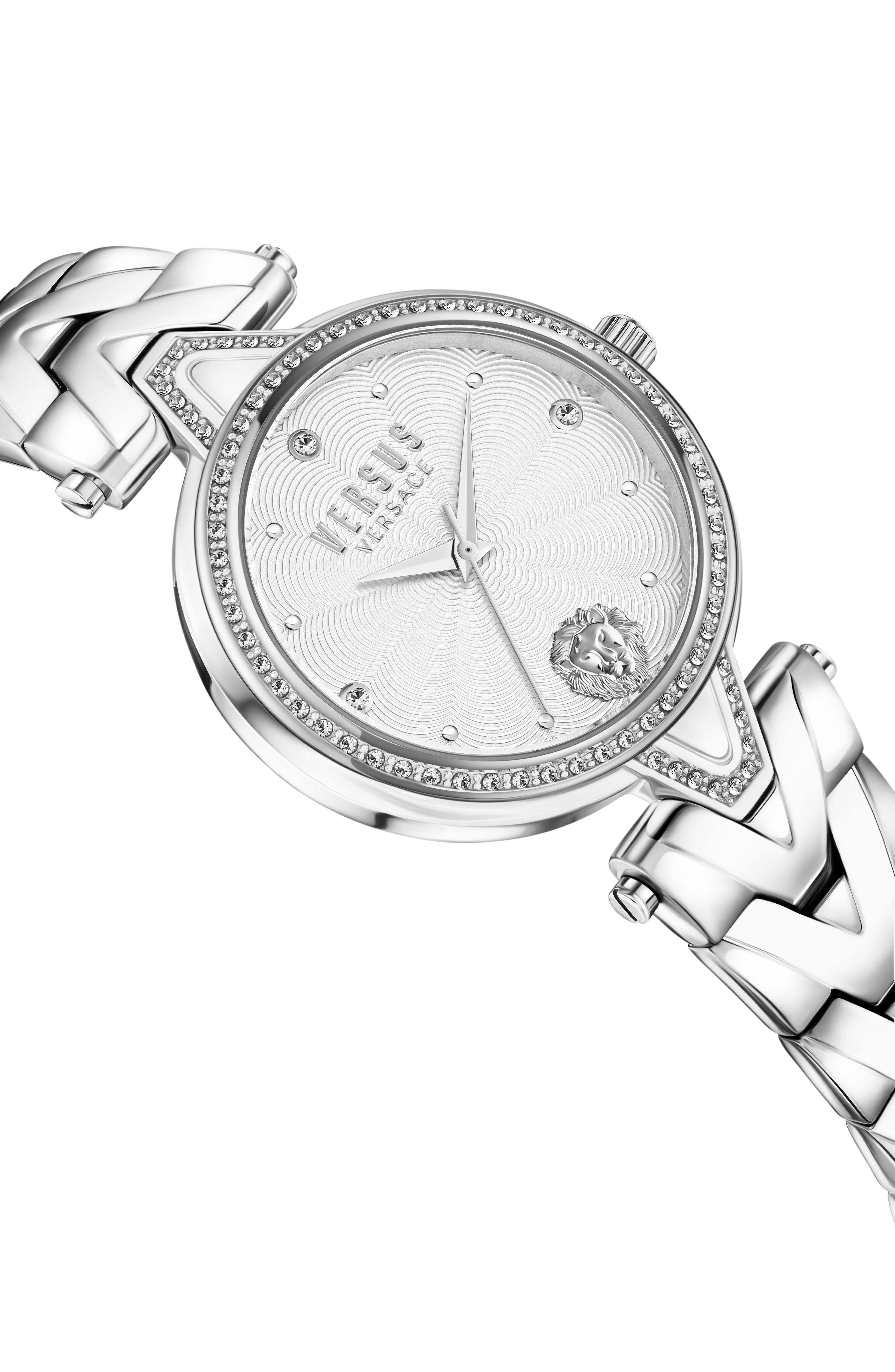 V Versus Crystal Bracelet Watch