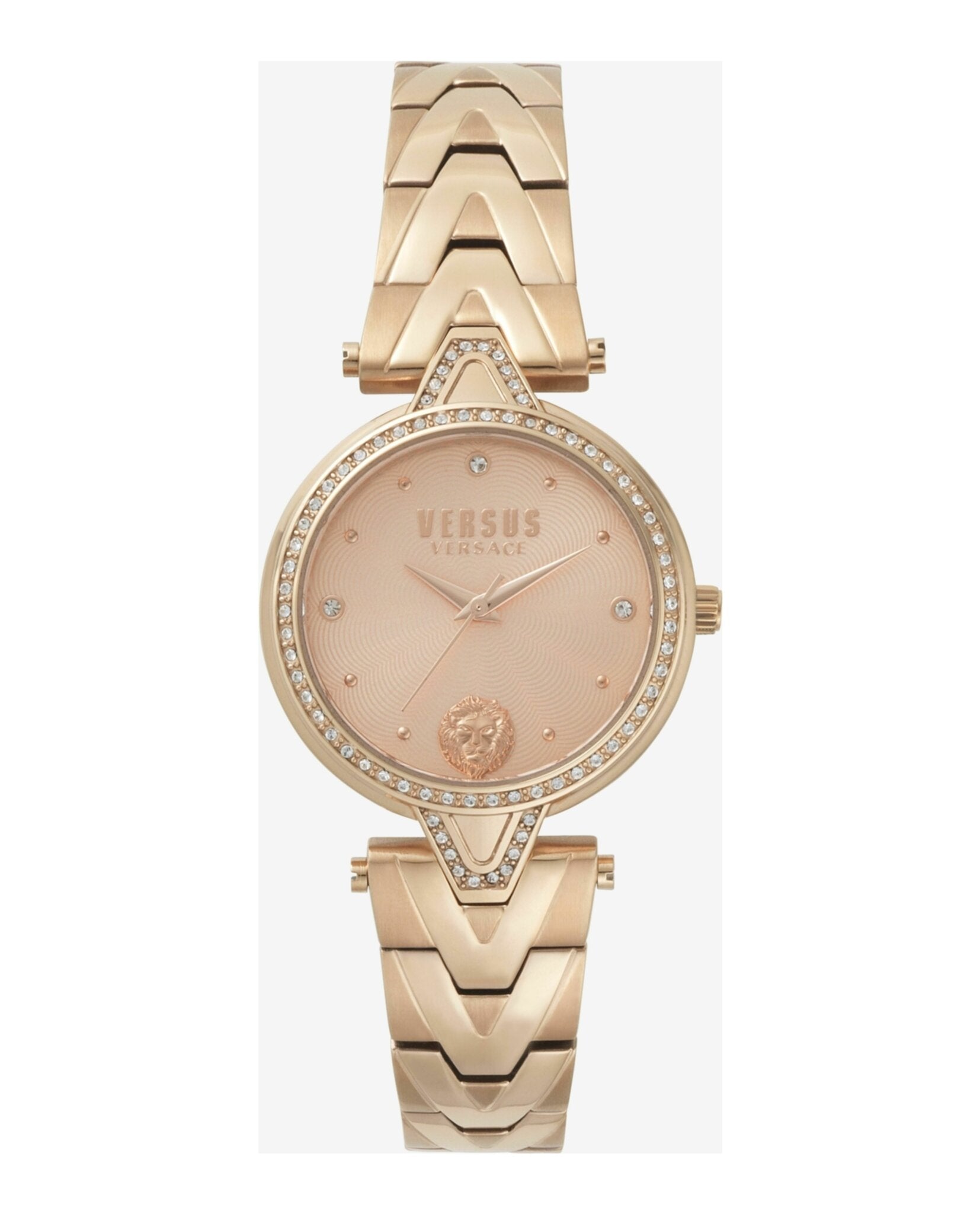 V Versus Crystal Bracelet Watch