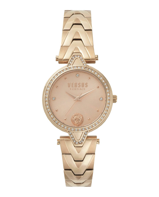 V Versus Crystal Bracelet Watch