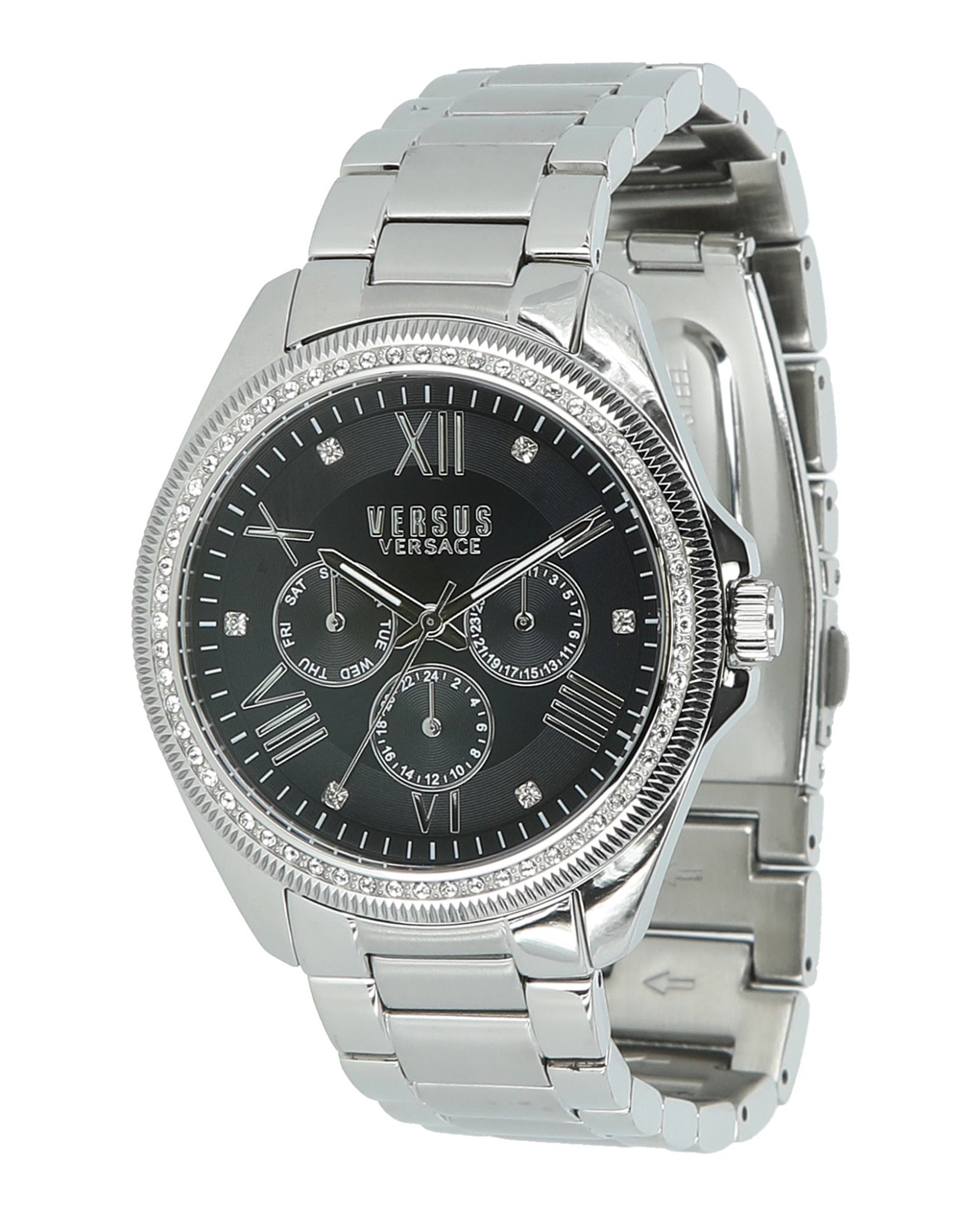 Elmont Swarovski Metal Watch