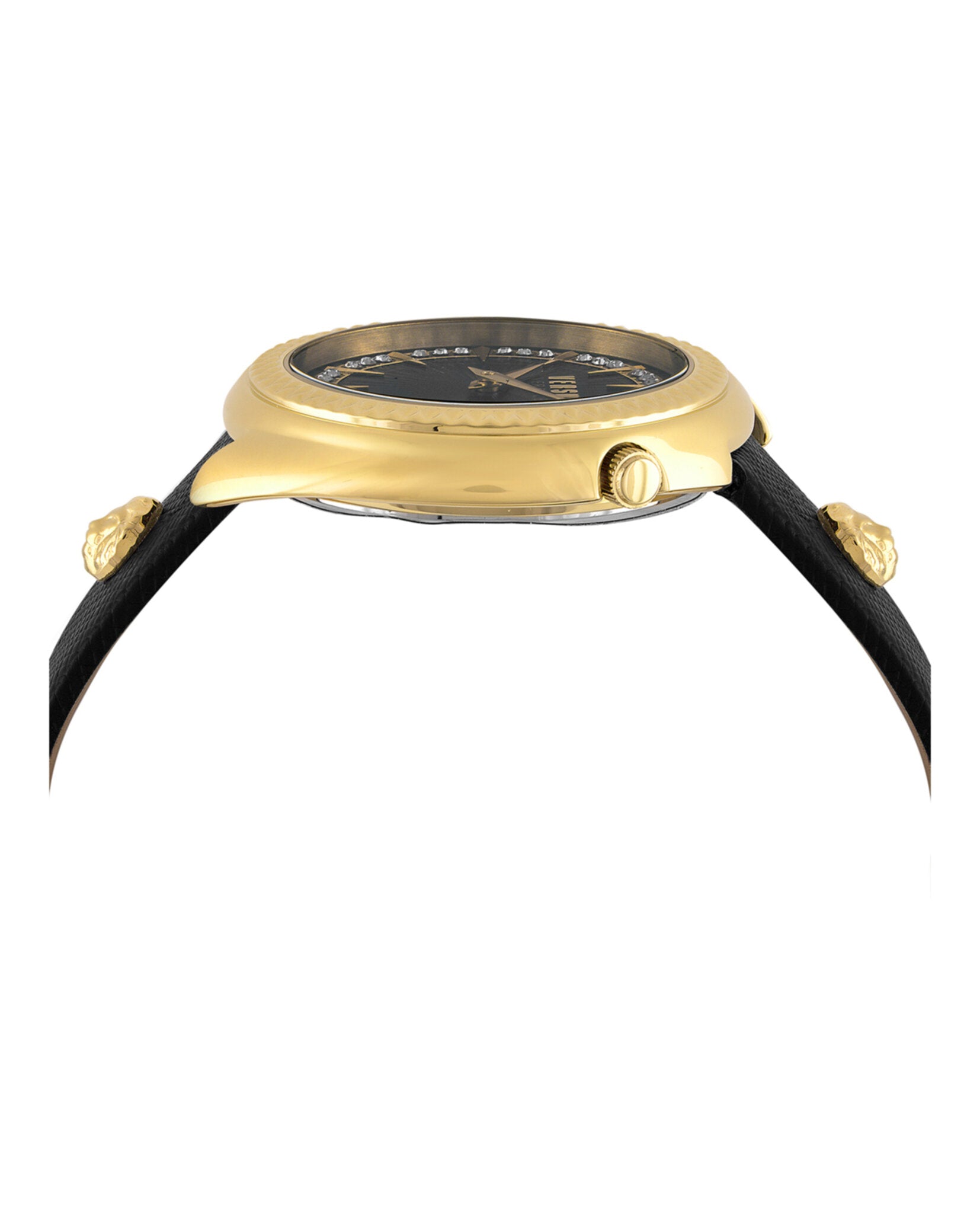 Tortona Crystal Leather Watch
