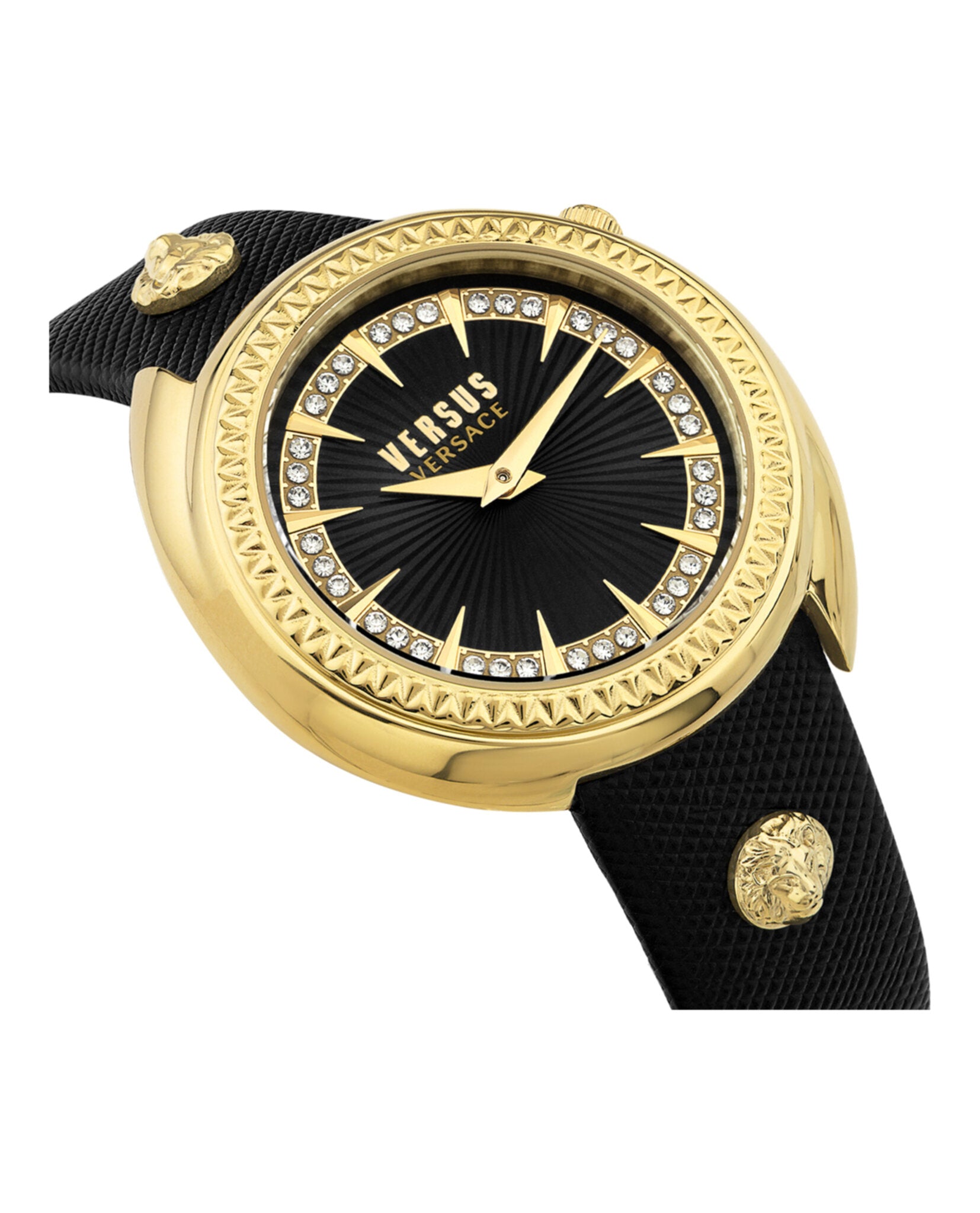 Tortona Crystal Leather Watch