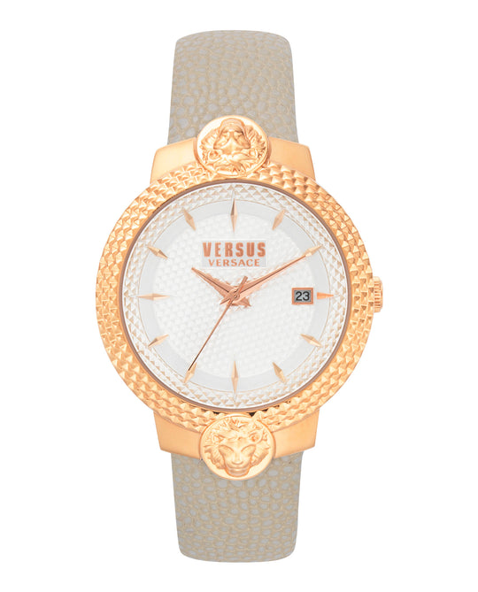 Mouffetard Leather Watch