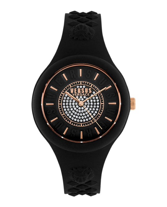 Fire Island Crystal Strap Watch
