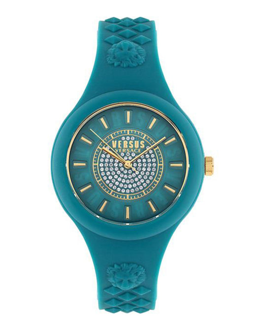 Fire Island Crystal Strap Watch