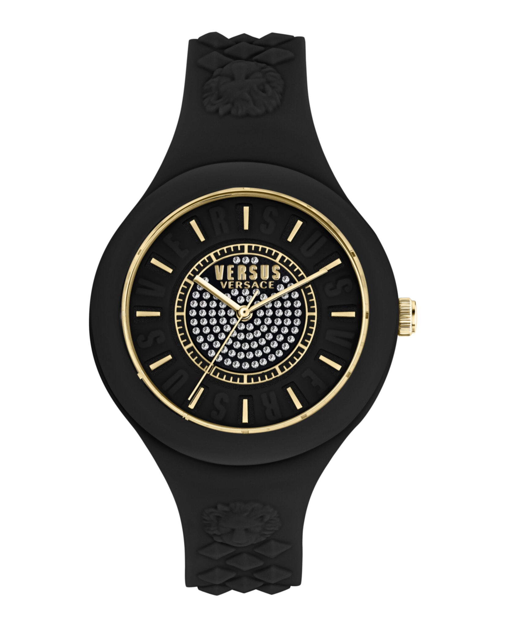 Fire Island Crystal Strap Watch