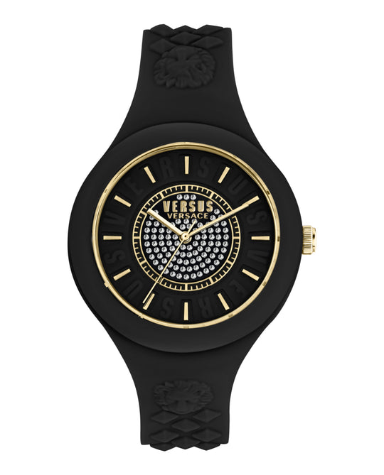 Fire Island Crystal Strap Watch