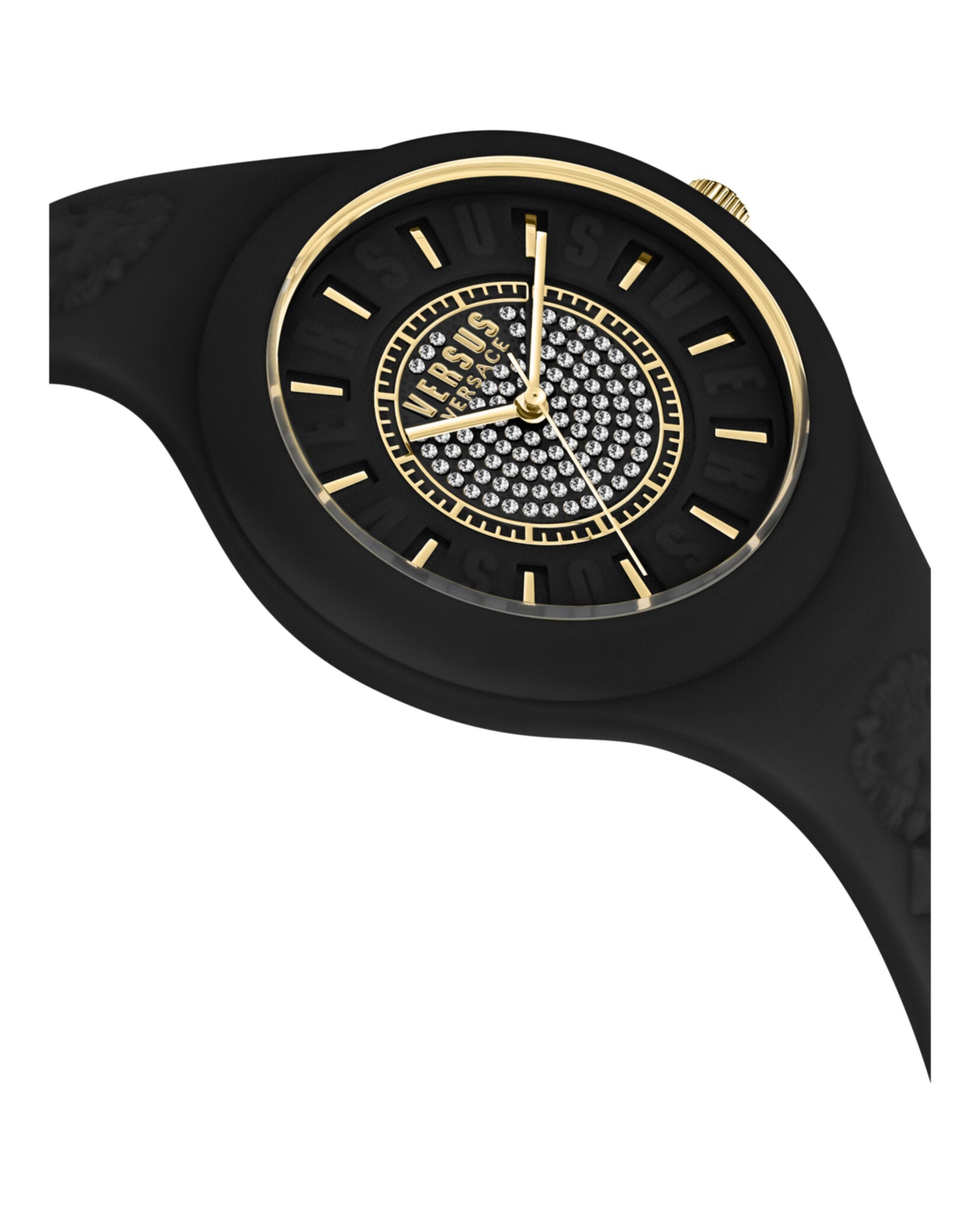 Fire Island Crystal Strap Watch