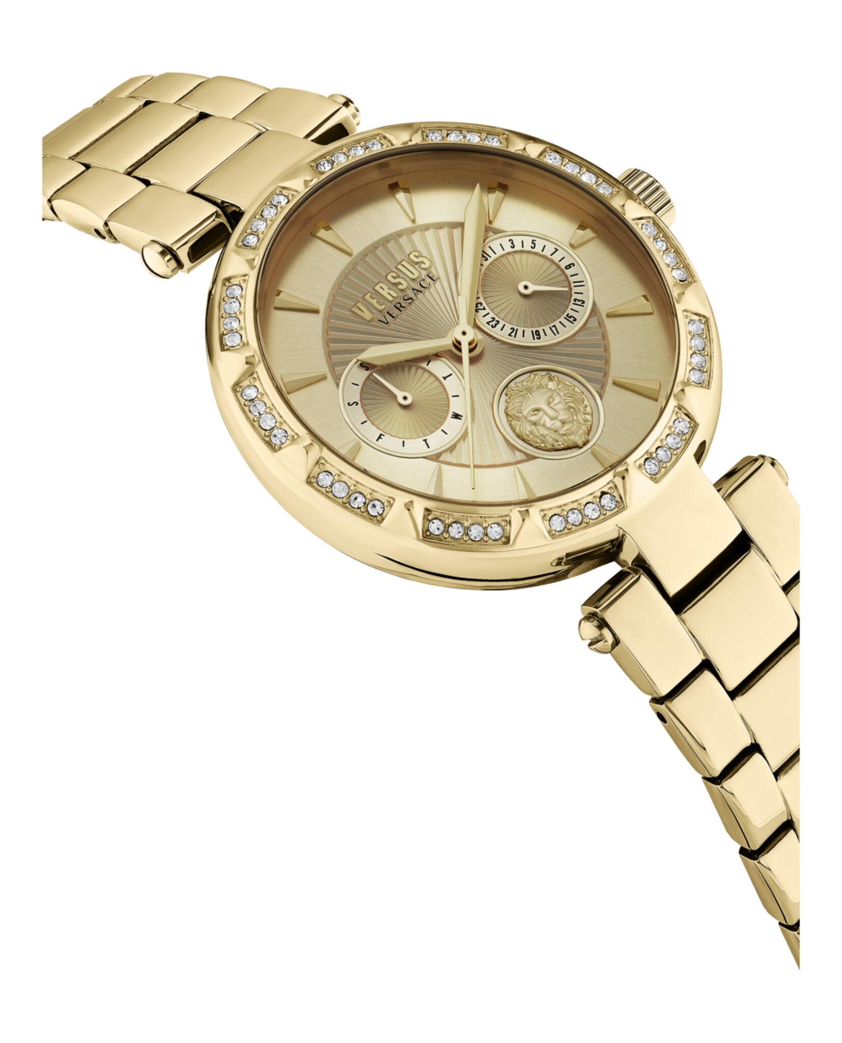 Sertie Crystal Multifunction Watch