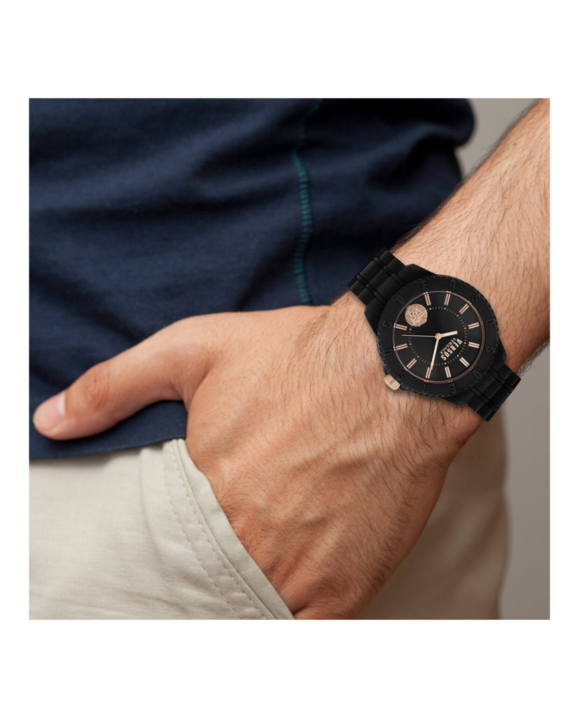 VERSUS VERSACE ライオンヘッド シリコン ウォッチ 関税送料込み VERSUS VERSACE Watch Domus Collection Lion Logo Silicone