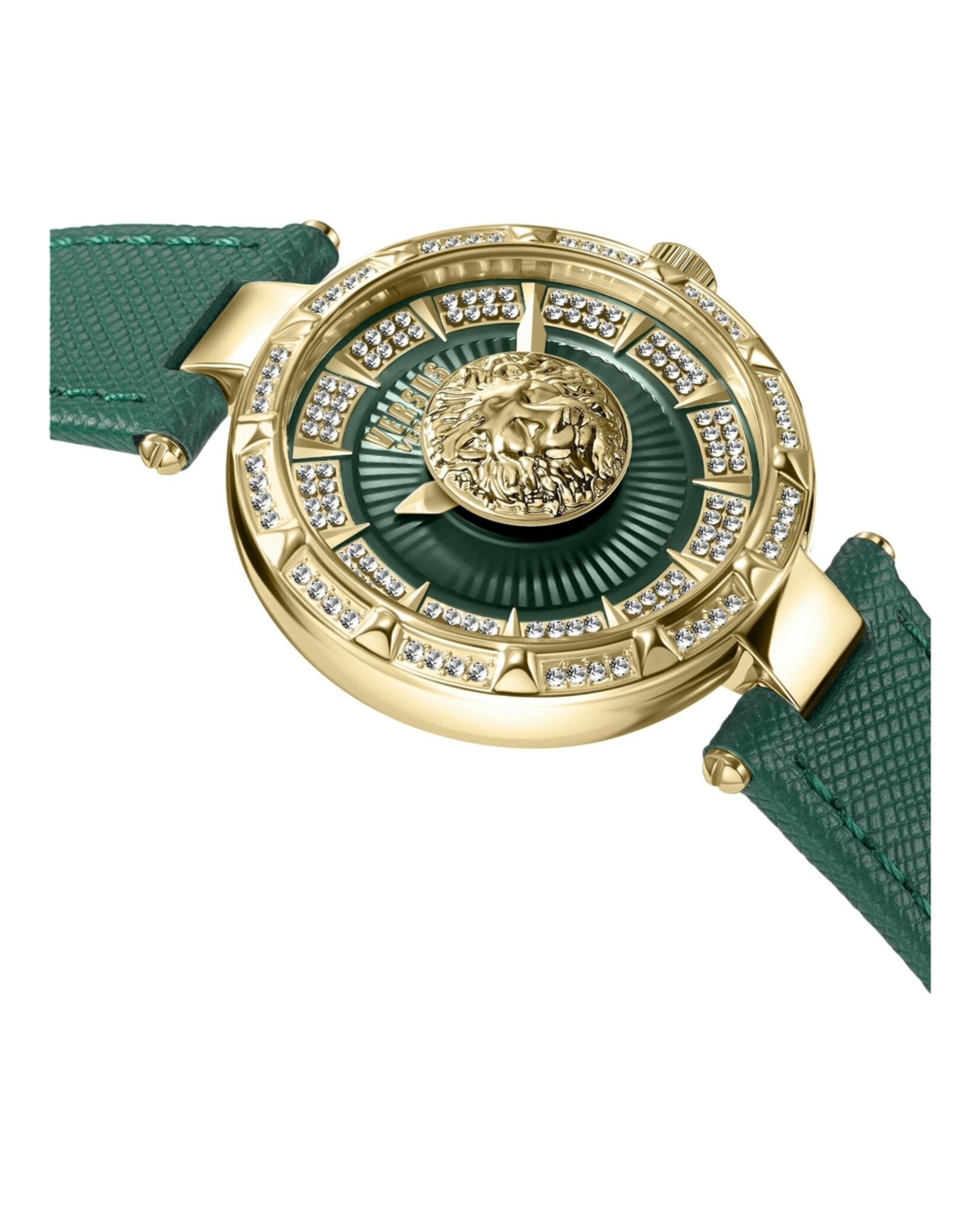 Sertie Crystal Strap Watch