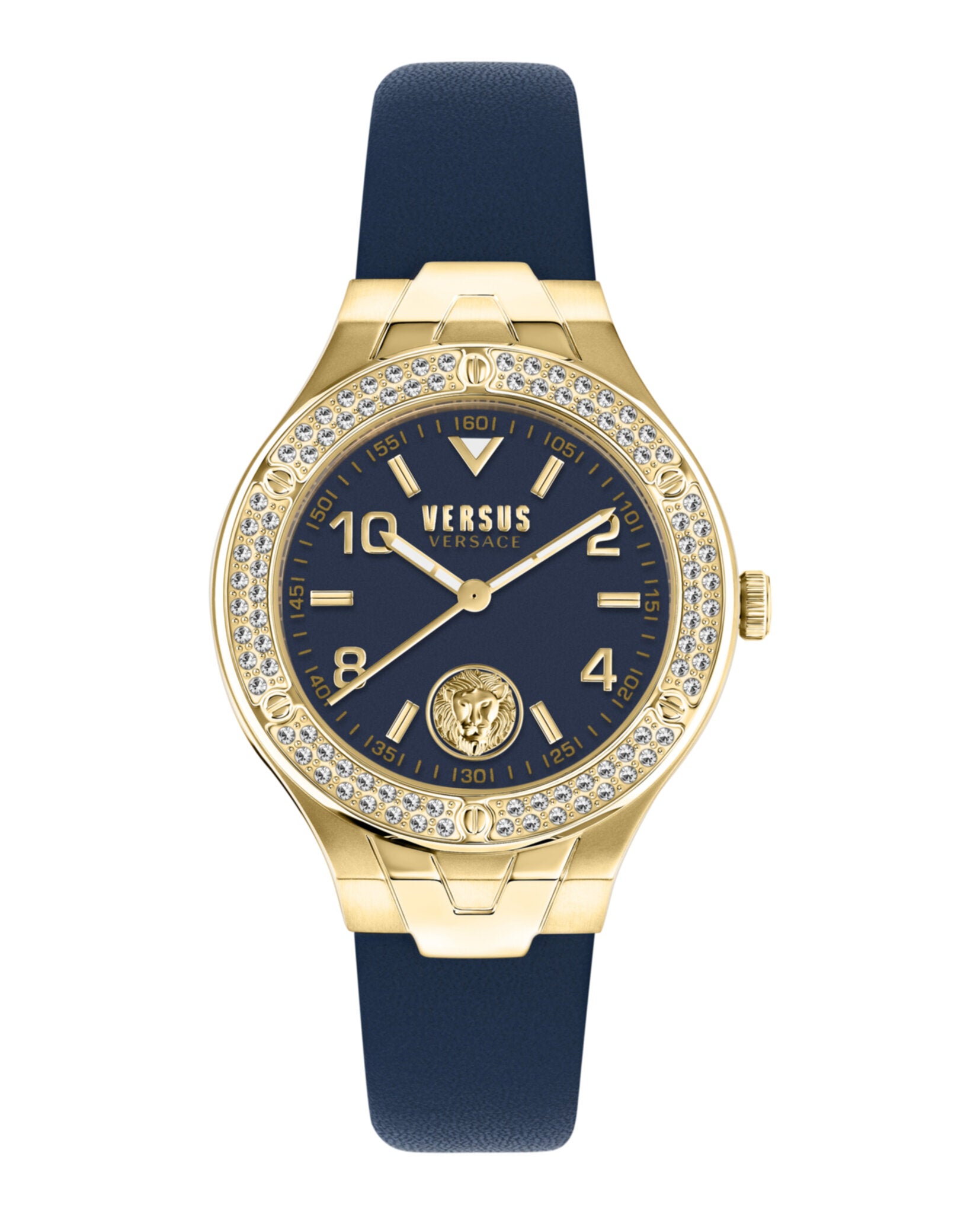 Vittoria Crystal Leather Watch