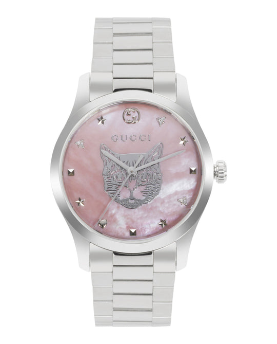 G-Timeless Mother of Pearl Watch