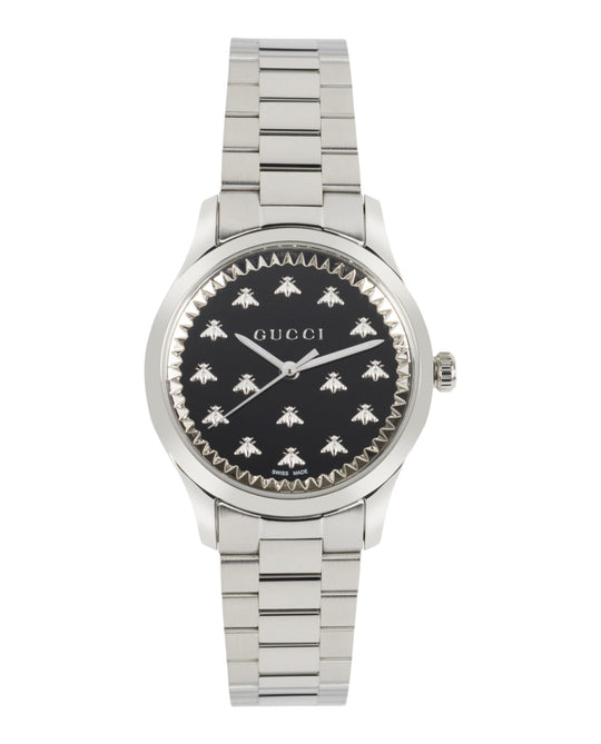 G-Timeless Onyx Stone Bracelet Watch