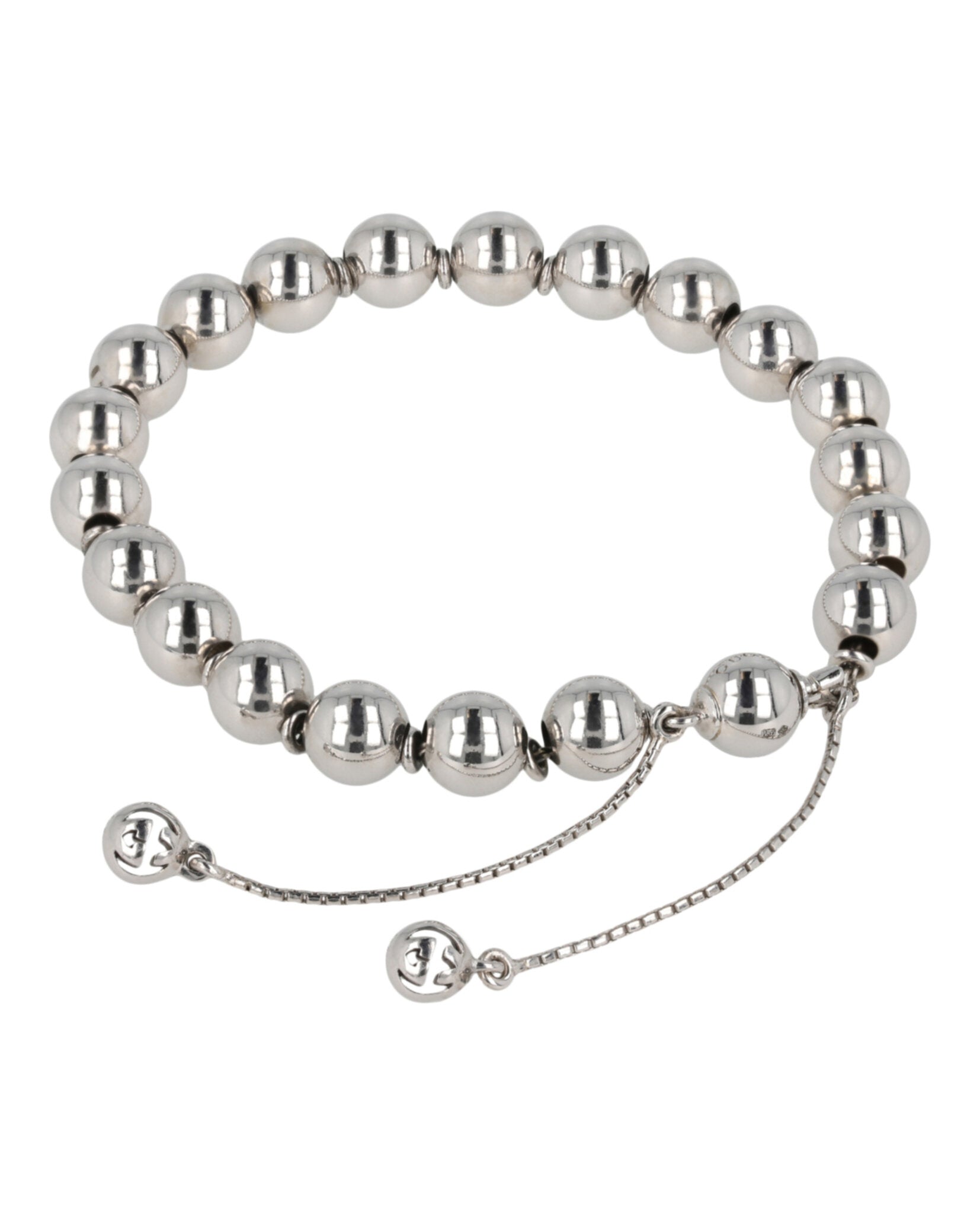 Sterling Silver Beaded Bracelet