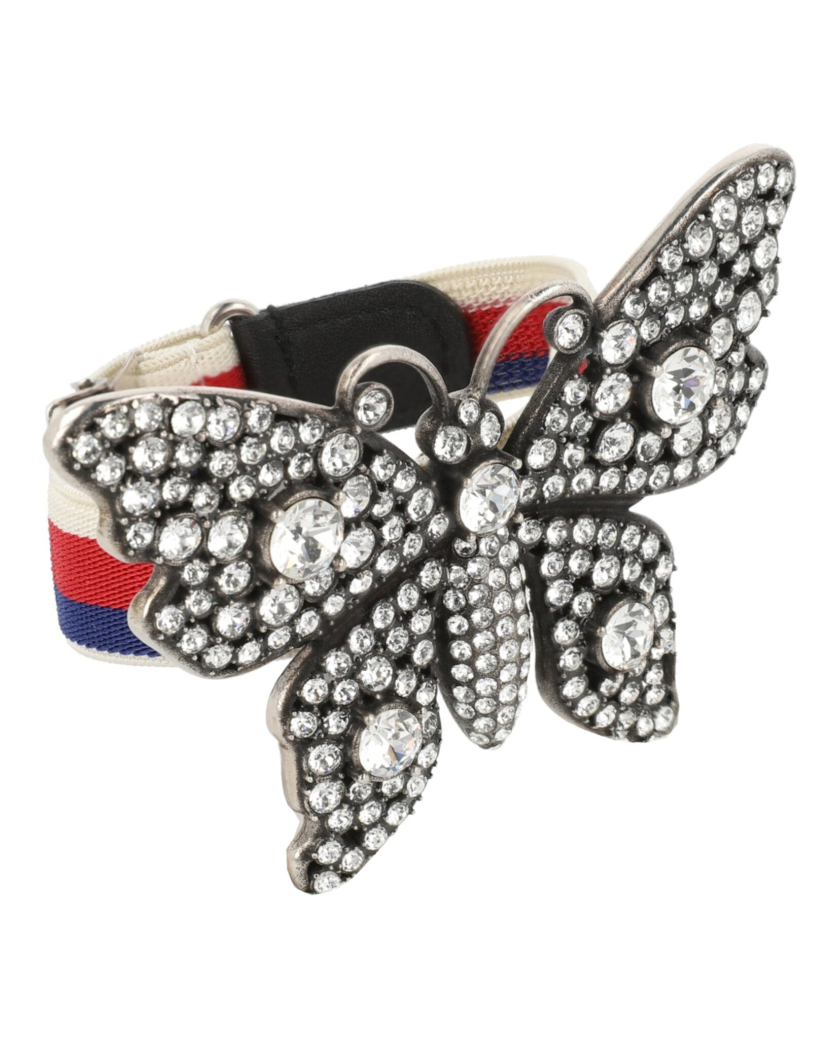 Crystal Embellished Butterfly Bracelet