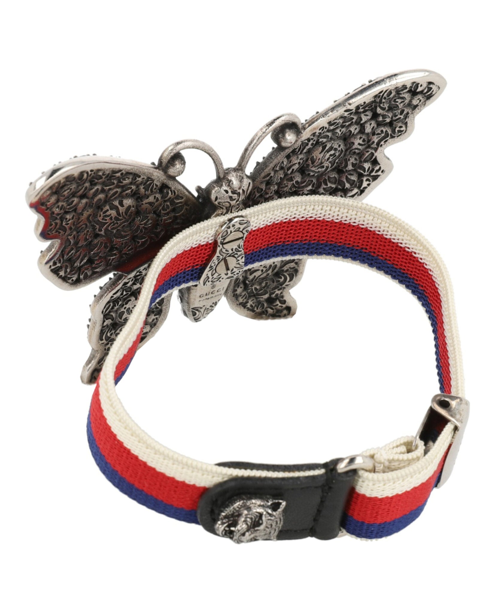 Crystal Embellished Butterfly Bracelet
