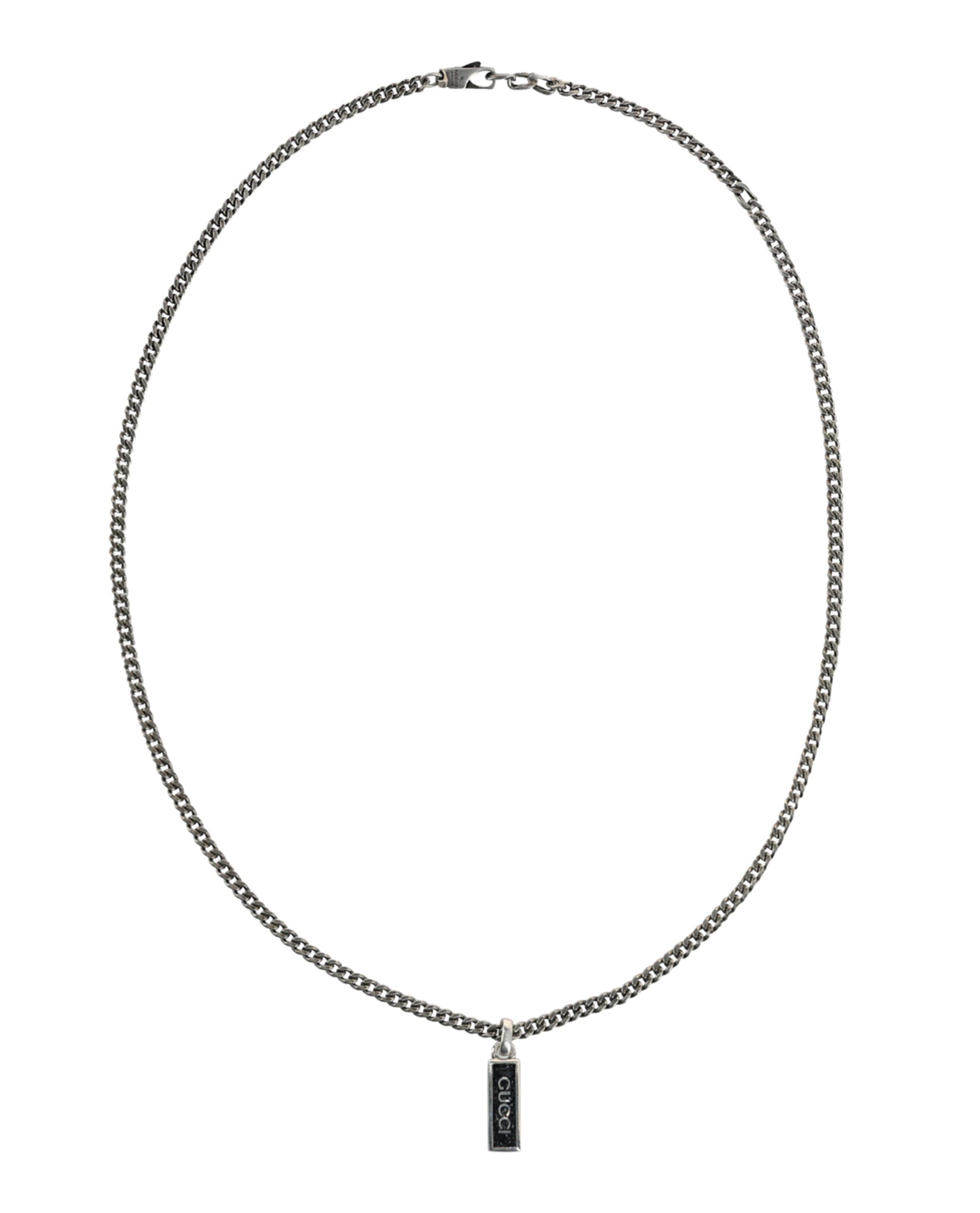 Enamel Pendant Necklace