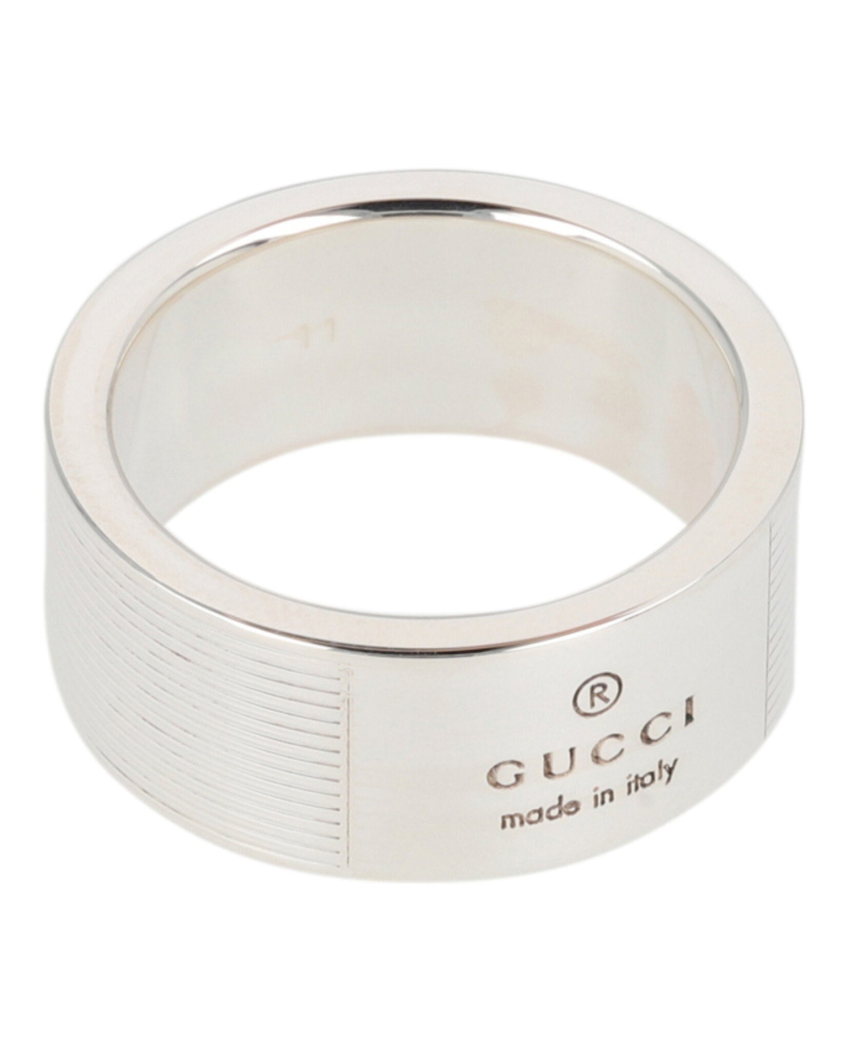 Ridged Sterling Silver Ring
