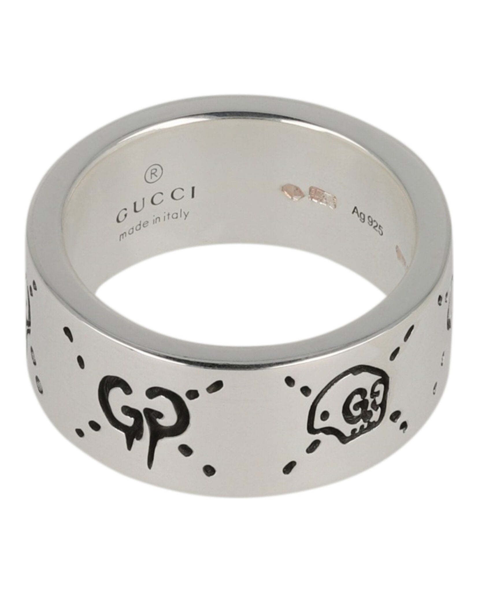 Sterling Silver Ghost Ring 9MM