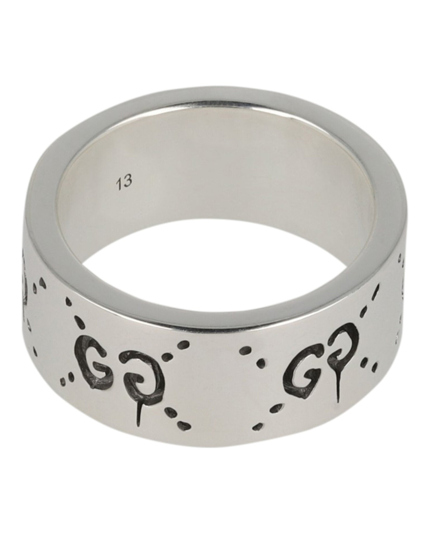 Sterling Silver Ghost Ring 9MM