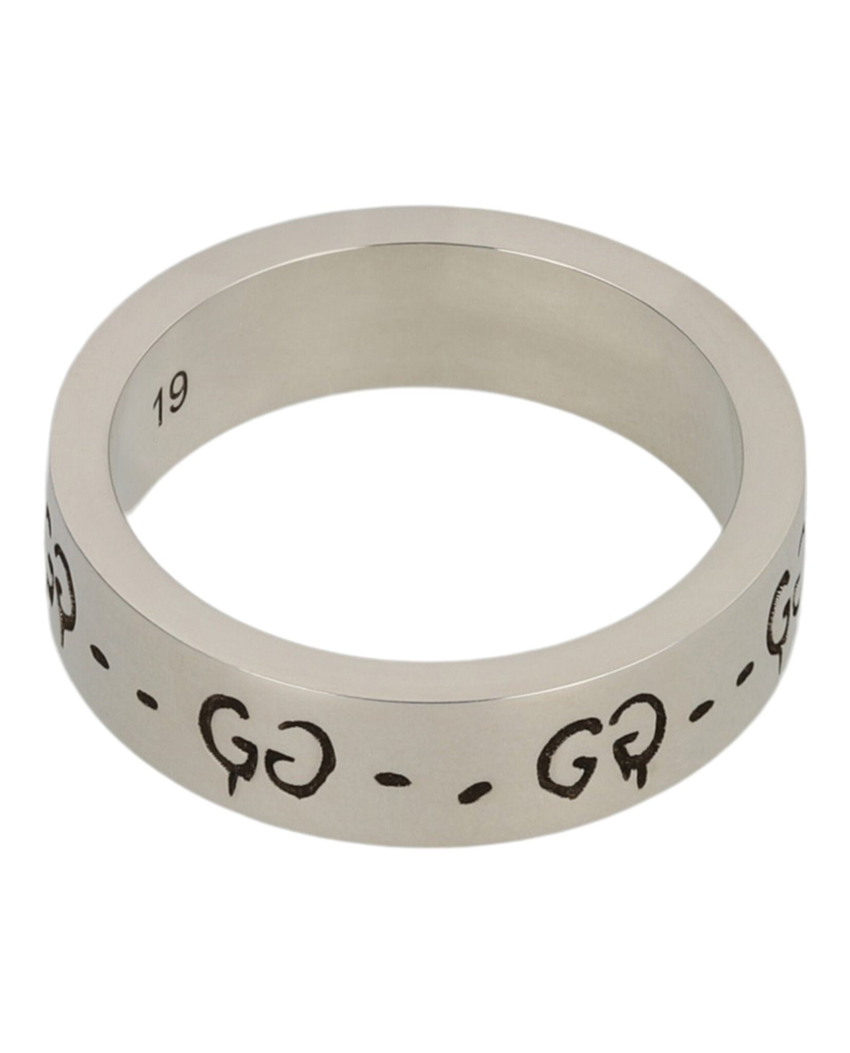 Sterling Silver Ghost Ring 6MM
