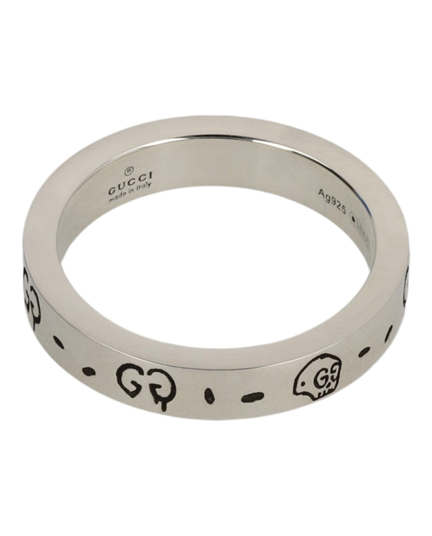 Sterling Silver Ghost Ring 4MM