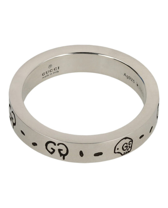 Sterling Silver Ghost Ring 4MM