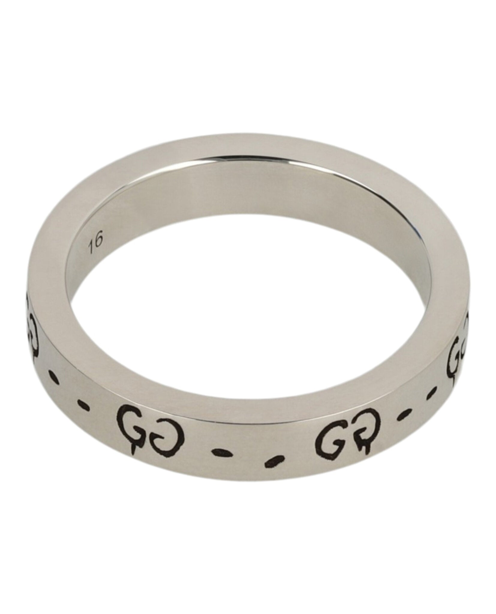 Sterling Silver Ghost Ring 4MM