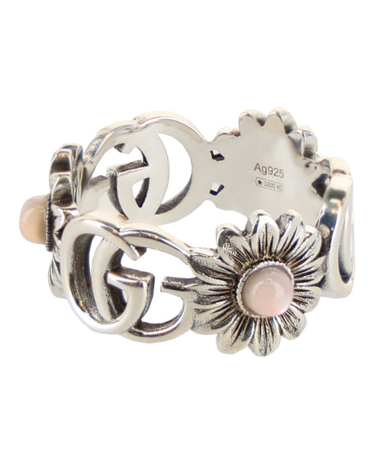 GG Marmont Mother-of-Pearl Ring